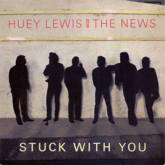 Huey Lewis & The New - Stuck With You - Used Vinyl Record 7"