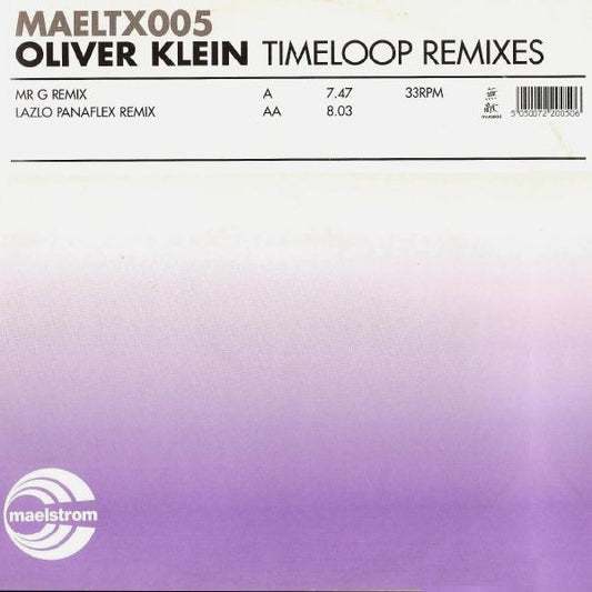 Oliver Klein - Timeloop (Remixes) - Used Vinyl Record 12"