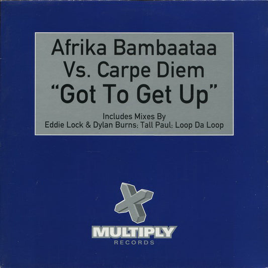 Afrika Bambaataa - Got To Get Up - Used Vinyl Record 12"