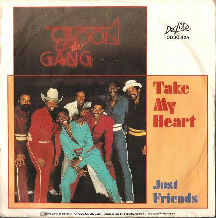 Kool & The Gang - Take My Heart - Used Vinyl Record 7"
