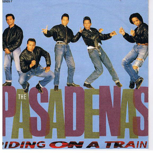 The Pasadenas - Riding On A Train - Used Vinyl Record 7"