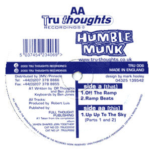 Humble Munk - Off The Ramp - Used Vinyl Record 12"