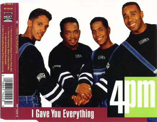 4 P.M. (For Positive - I Gave You Everything - Used CD