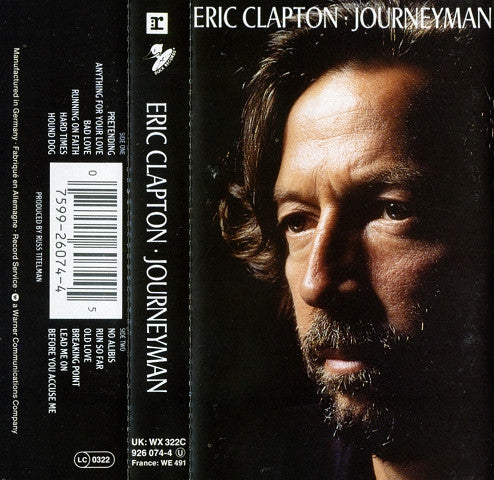 Eric Clapton - Journeyman - Used Cassette