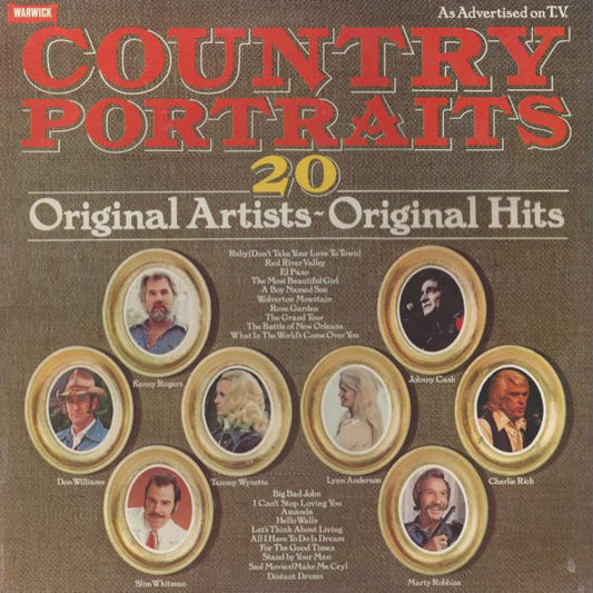 Various - Country Portraits - Used Vinyl Record