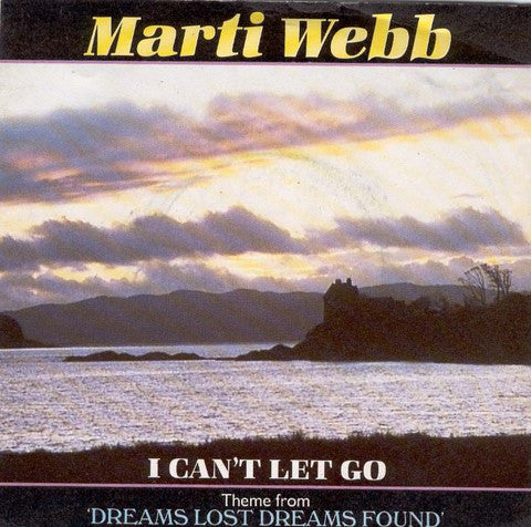 Marti Webb - I Can't Let Go - Used Vinyl Record 7"