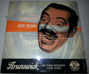 Jerry Colonna - Music For Screaming - Used Vinyl Record