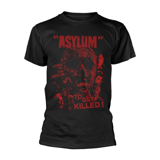 PLAN 9 - ASYLUM - ASYLUM - RED - tshirt - Size S - New T Shirt