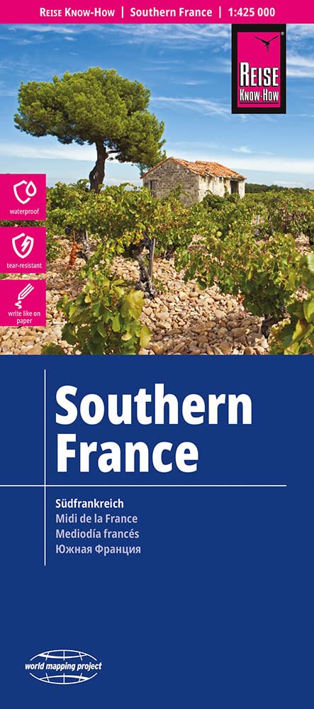 Southern France (1:425.000) - New Sheet map