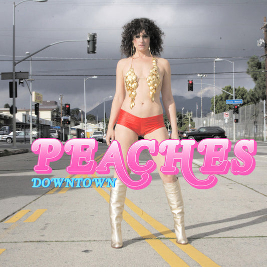 Peaches - Downtown - Used Vinyl Record 12"