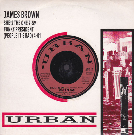 James Brown - She's The One / Funky President (People It's Bad) - Used