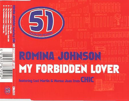 Romina Johnson - My Forbidden Lover - Used CD