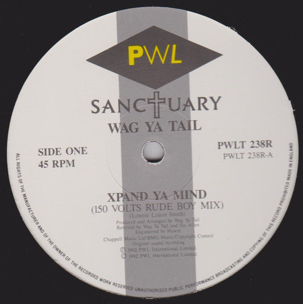Wag Ya Tail - Xpand Ya Mind (Expansions) - Used Vinyl Record 12"
