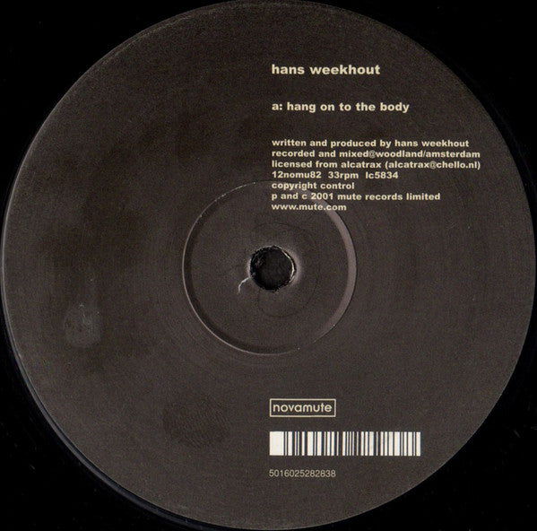 Hans Weekhout - Hang On To The Body / The Rhythm Is On A Mission - Used