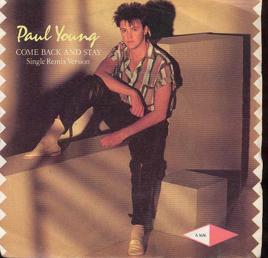 Paul Young - Come Back And Stay (Single Remix Version) - Used Vinyl Rec