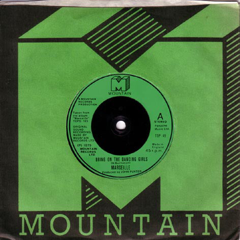 Marseille - Bring On The Dancing Girls - Used Vinyl Record 7"