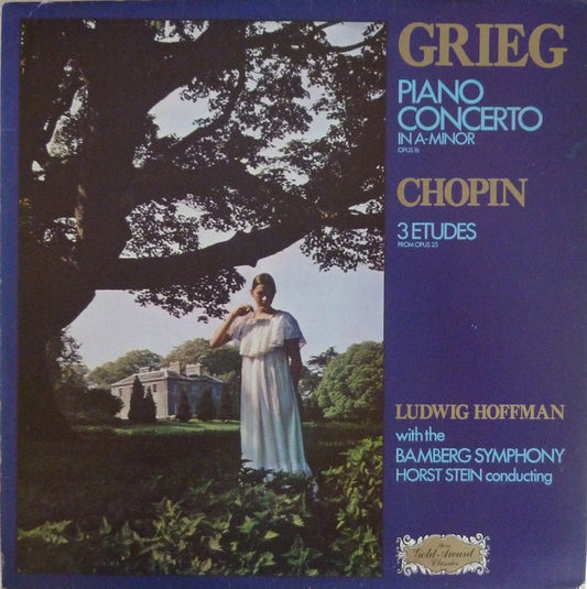 Edvard Grieg - Piano Concerto In A-Minor / 3 Etudes - Used Vinyl Reco