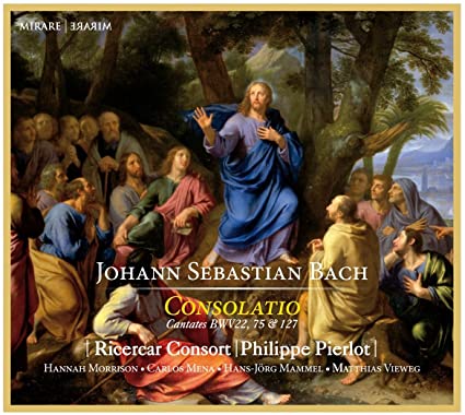 RICERCAR CONSORT PHI - CONSOLATIO - CD ALBUM
