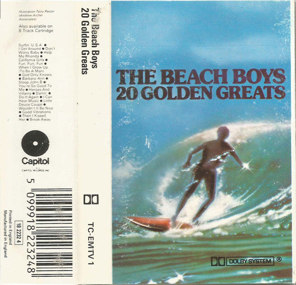 Beach Boys - 20 Golden Greats - Used Cassette