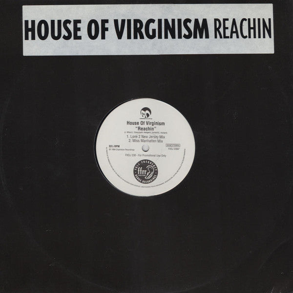 House Of Virginism - Reachin - Used Vinyl Record 12"