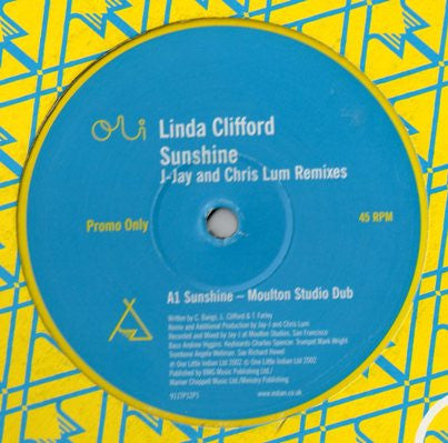 Linda Clifford - Sunshine (J-Jay And Chris Lum Remixes) - Used Vinyl Re