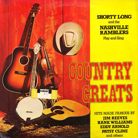 Shorty Long - Country Greats - Used Vinyl Record