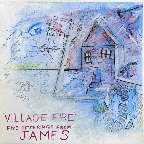 James - Village Fire - Five Offerings From - Used Vinyl Record 12"