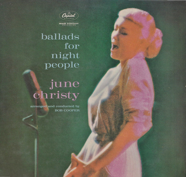 June Christy - Ballads For Night People - Used Vinyl Record