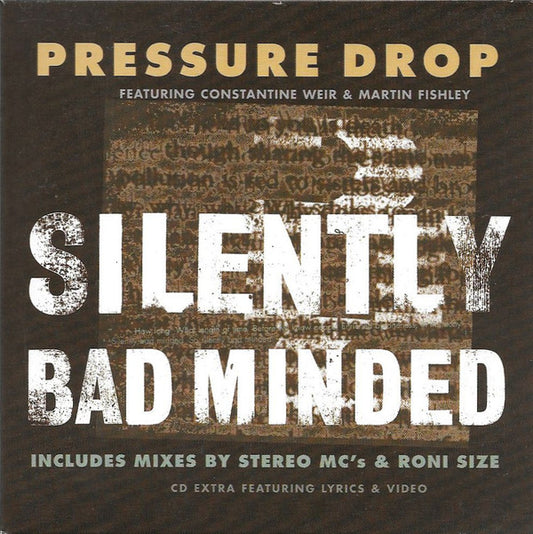 Pressure Drop - Silently Bad Minded - Used CD