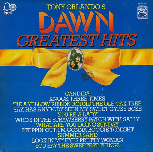 Tony Orlando & Dawn - Greatest Hits - Used Vinyl Record