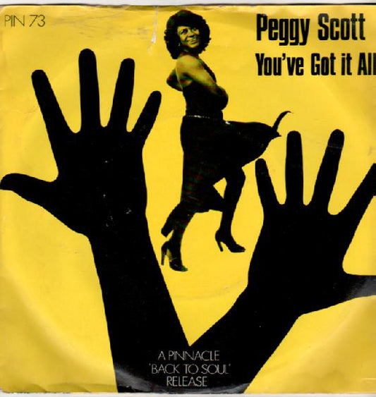 Peggy Scott - You've Got It All - Used Vinyl Record 7"
