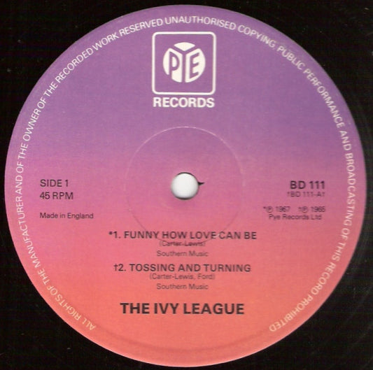 The Ivy League - Funny How Love Can Be - Used Vinyl Record 12"