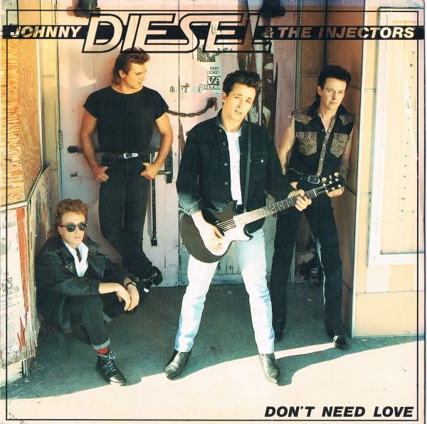 Johnny Diesel & The - Don't Need Love - Used Vinyl Record 7"