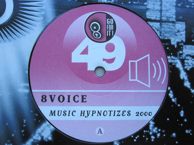 8Voice - Music Hypnotizes 2000 - Used Vinyl Record 12"