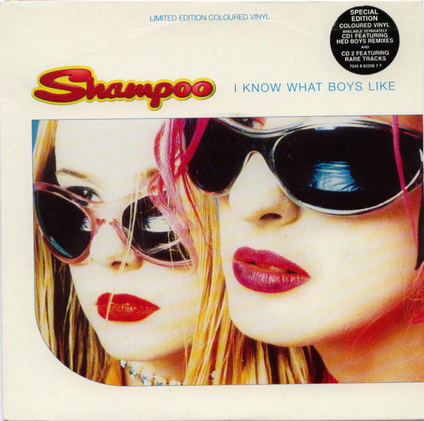 Shampoo - I Know What Boys Like - Used Vinyl Record 7"