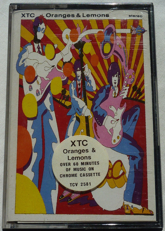 XTC - Oranges & Lemons - Used Cassette