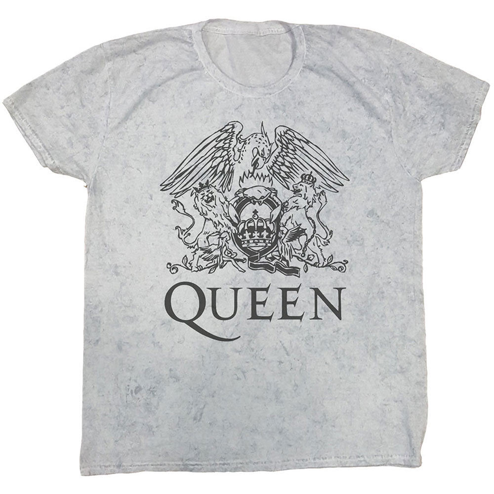 Queen - tshirt - Unisex - Small - Short Sleeves - Crest