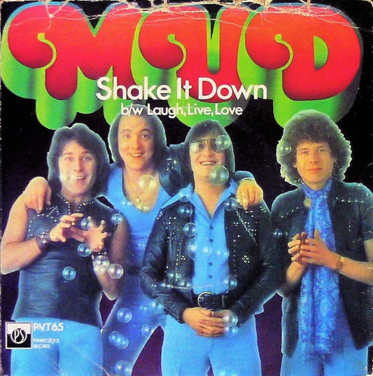 Mud - Shake It Down - Used Vinyl Record 7"