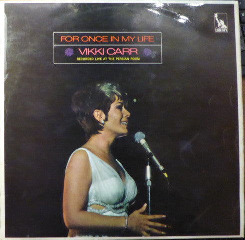 Vikki Carr - For Once In My Life - Used Vinyl Record