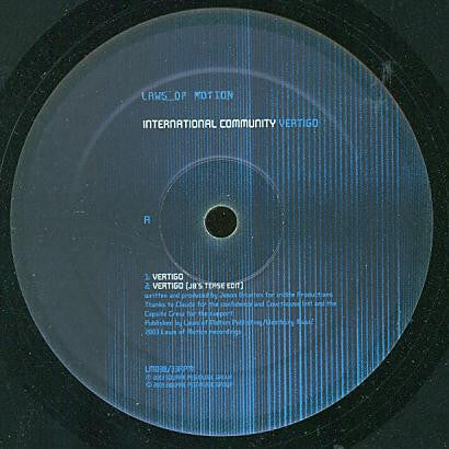 International Commun - Vertigo - Used Vinyl Record 12"