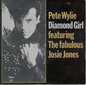 Pete Wylie - Diamond Girl - Used Vinyl Record 7"