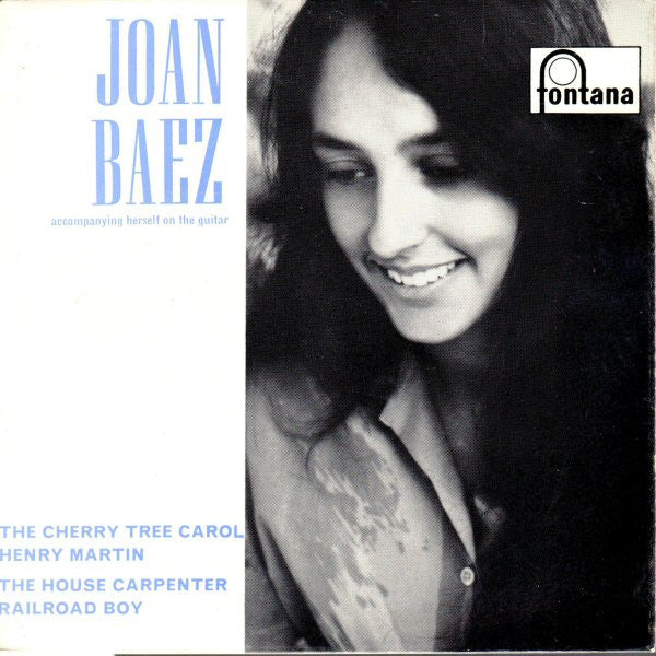 Joan Baez - The Cherry Tree Carol - Used Vinyl Record 7"