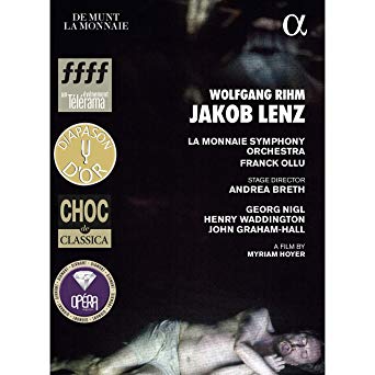 Jakob Lenz: De Munt La Monnaie (Ollu) - New DVD