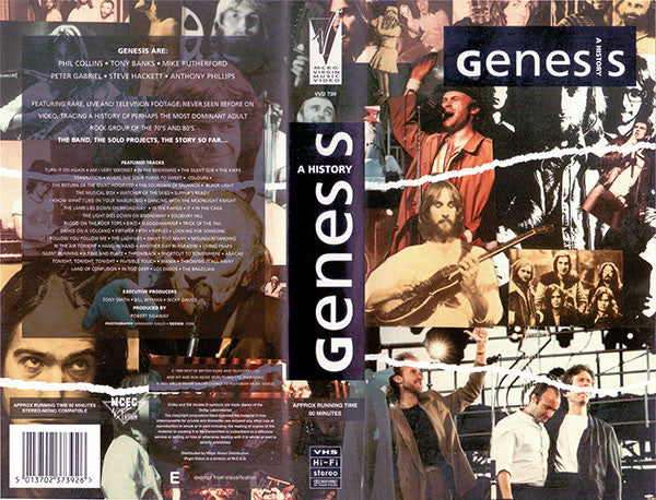 Genesis - A History - Used VHS