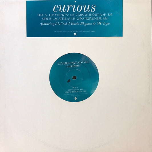LSG - Curious - Used Vinyl Record 12"