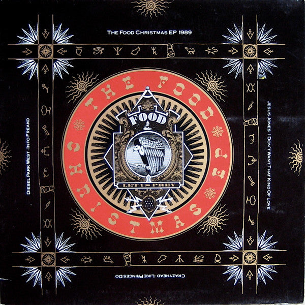 Jesus Jones - The Food Christmas EP 1989 - Used Vinyl Record 12"