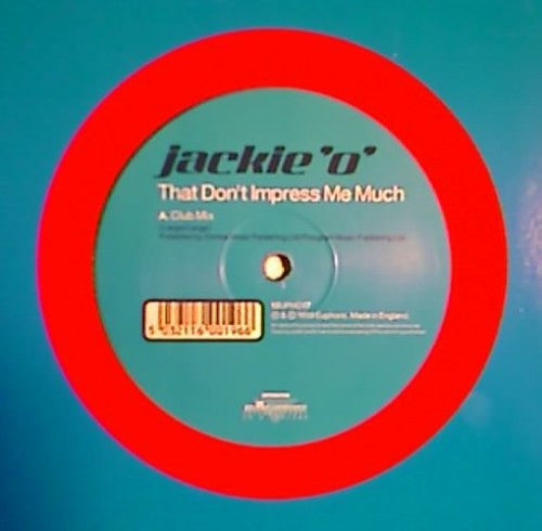 Jackie 'O' - That Don't Impress Me Much - Used Vinyl Record 12"
