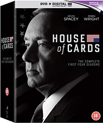 House of Cards: Seasons 1-4 - Used DVD