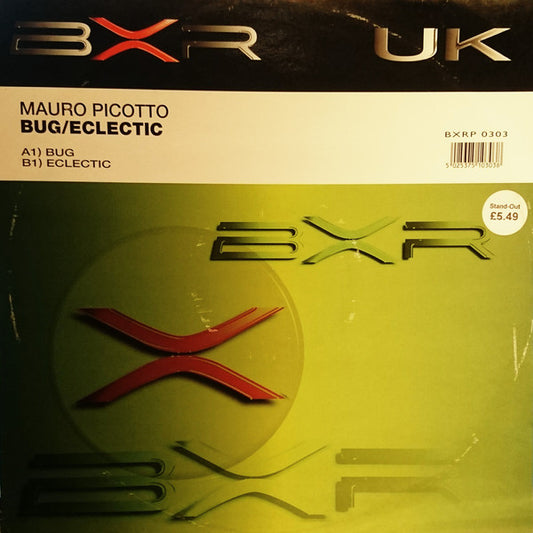 Mauro Picotto - Bug / Eclectic - Used Vinyl Record 12"